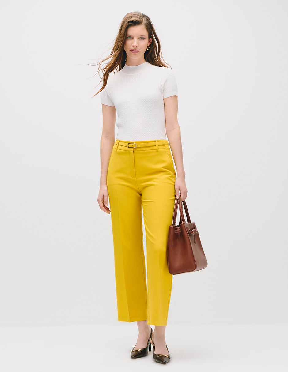 Pantalón toulouse recto para mujer 2
