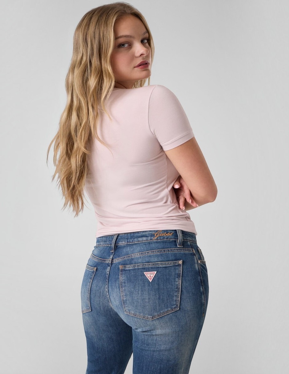 Suéter cuello v para mujer 3
