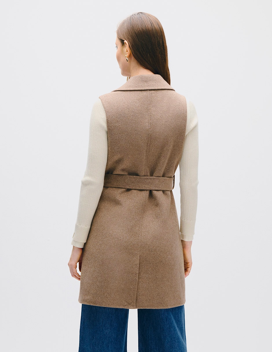 Chaleco juliode lana para mujer 3