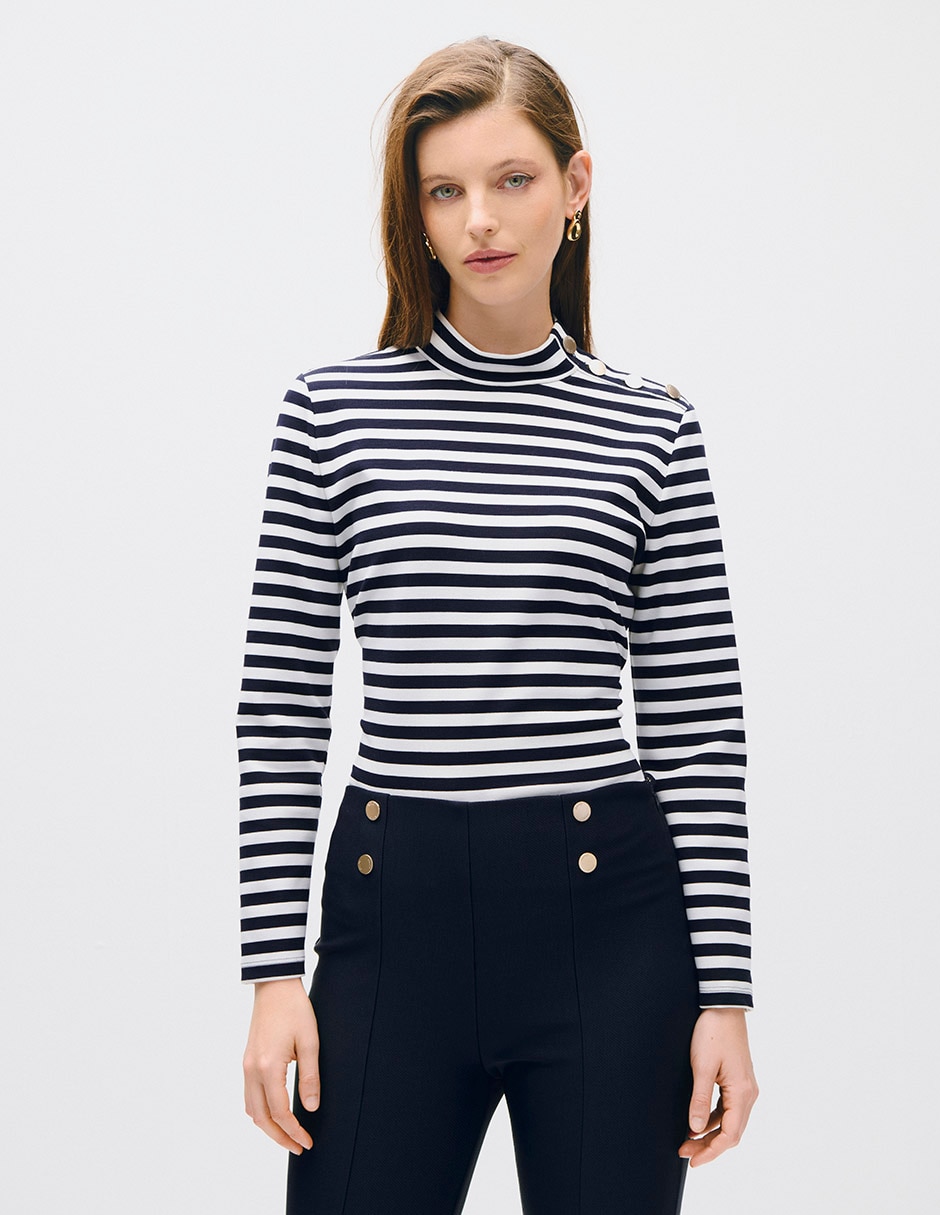 Blusa toulouse manga larga para mujer Blusa toulouse manga larga para mujer