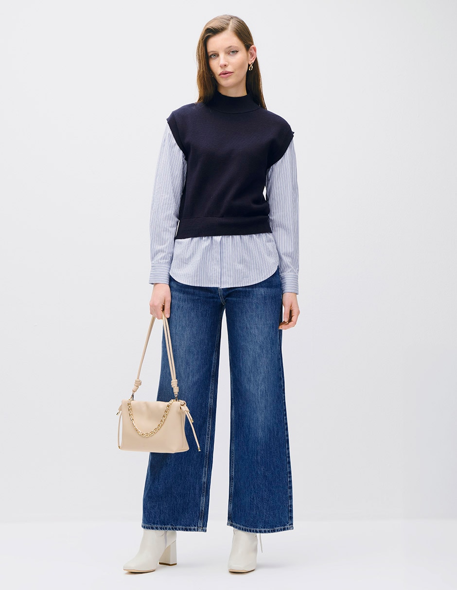 Chaleco juliode viscosa para mujer 2