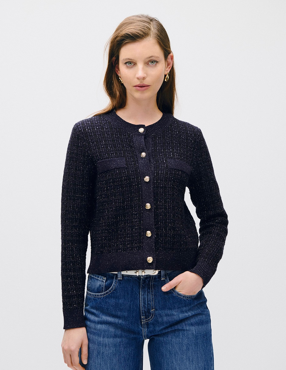 Suéter cuello redondo para mujer Suéter cuello redondo para mujer