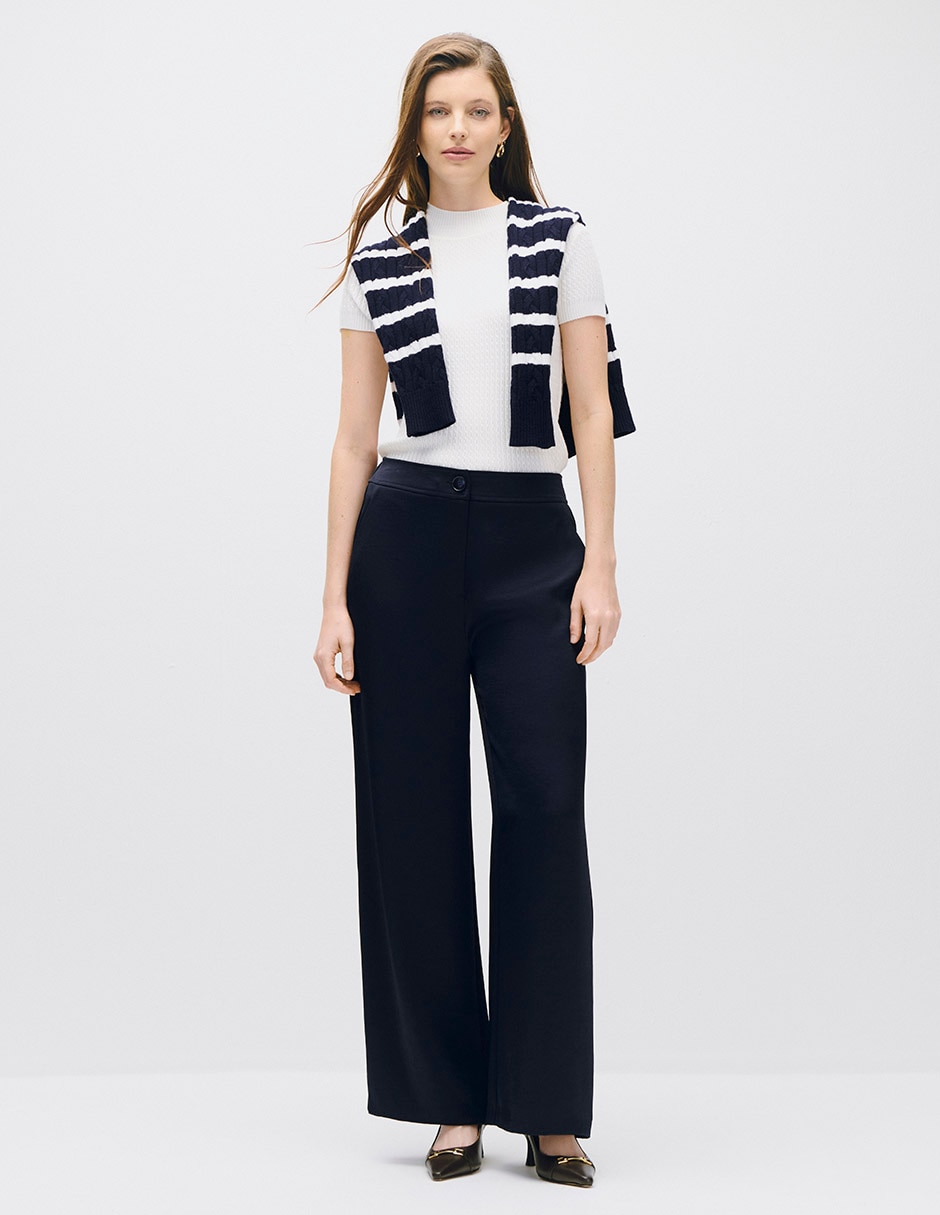 Blusa toulouse manga corta para mujer 2