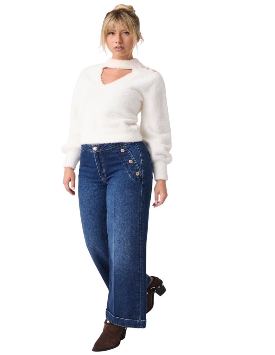Jeans wide leg para mujer Jeans wide leg para mujer