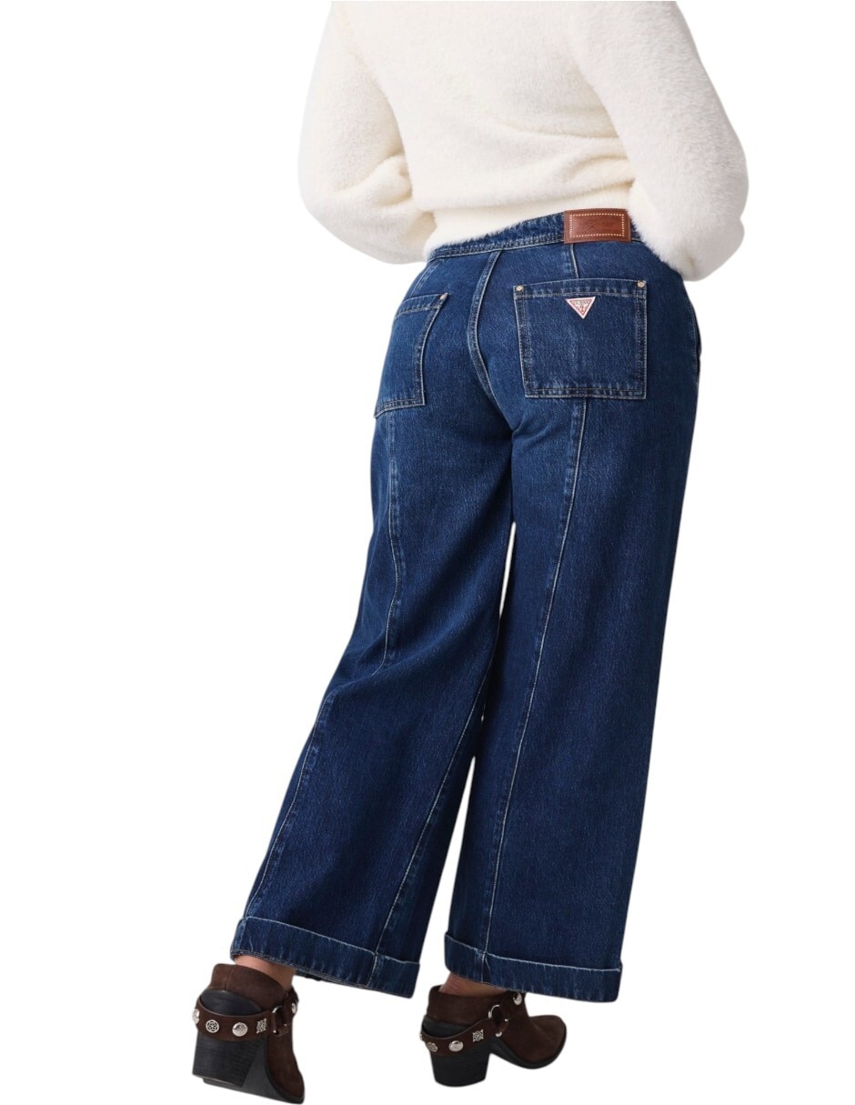 Jeans wide leg para mujer 4