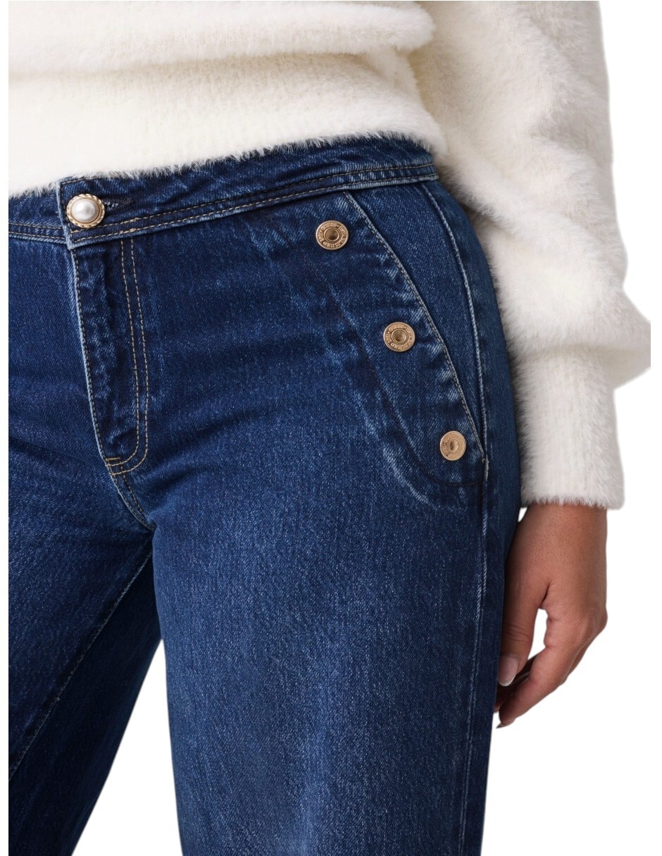 Jeans wide leg para mujer 2