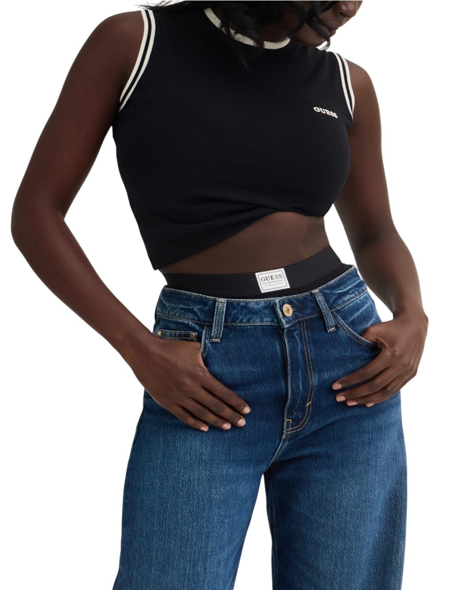 Jeans wide leg para mujer 4
