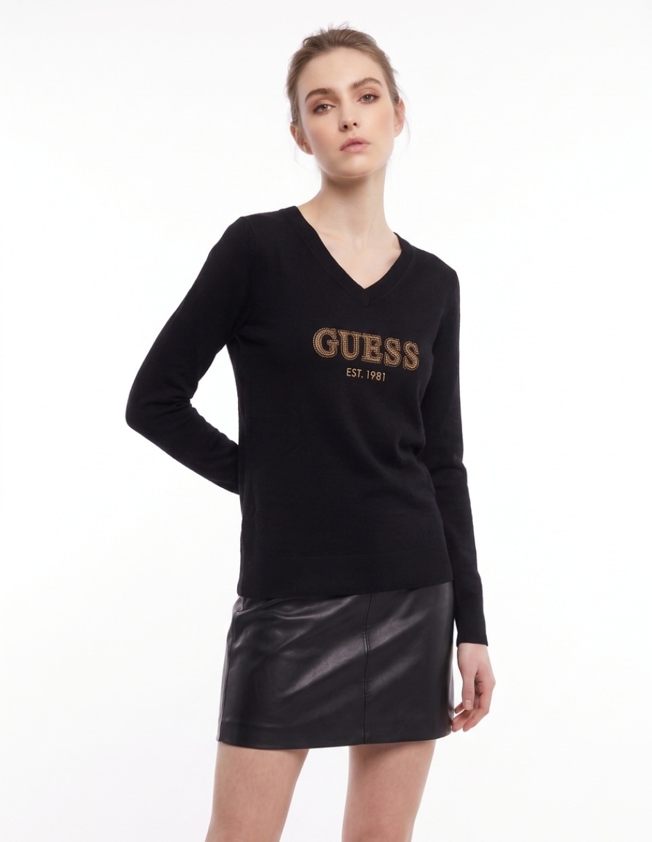 Suéter cuello redondo para mujer Suéter cuello redondo para mujer