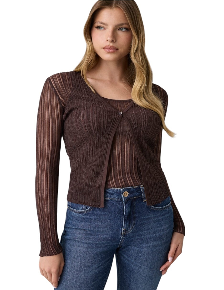 Suéter cuello v para mujer Suéter cuello v para mujer