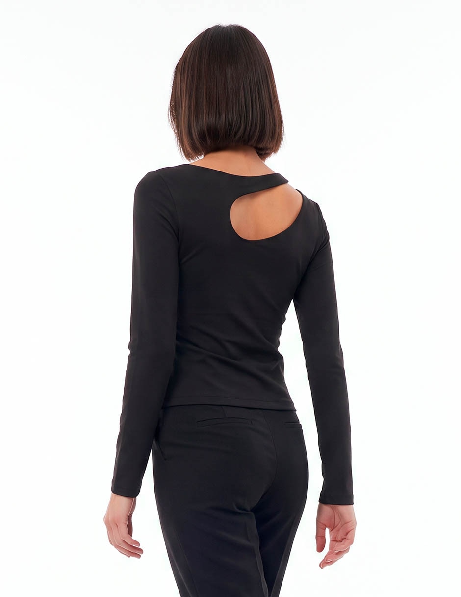 Blusa manga corta para mujer 2