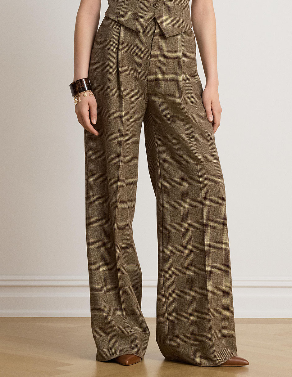 Pantalón relaxed amplio para mujer