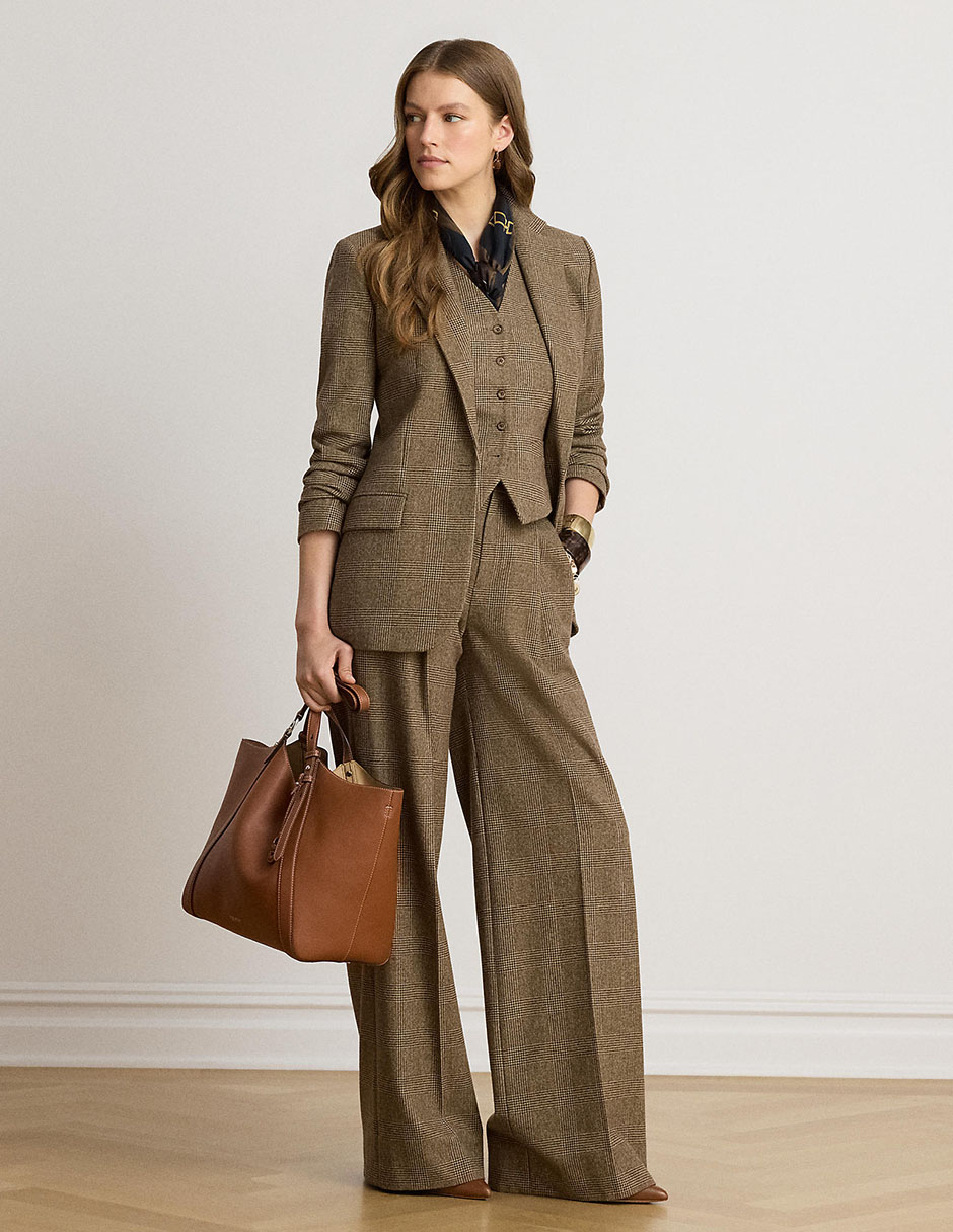 Pantalón relaxed amplio para mujer 4