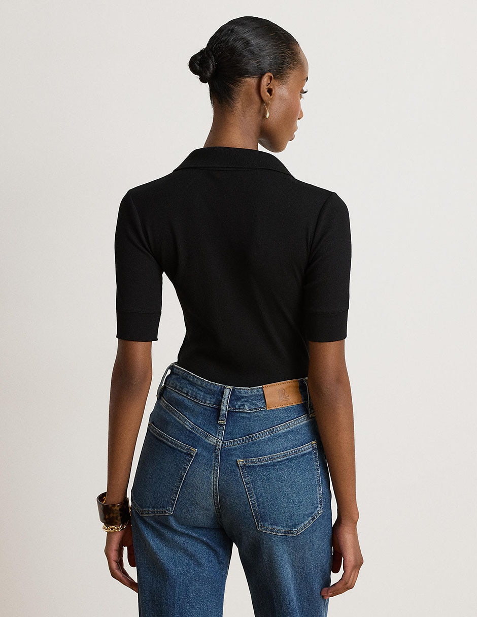 Playera tipo polo para mujer 2