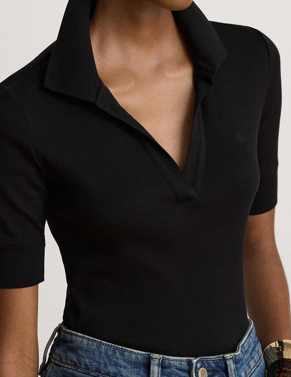 Playera tipo polo para mujer 5