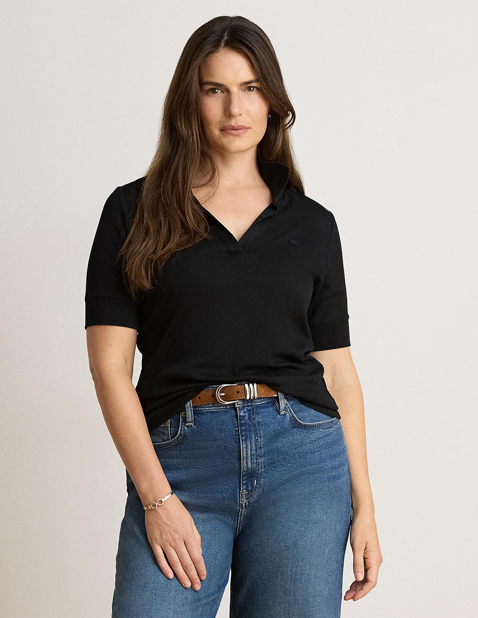 Playera tipo polo para mujer 6