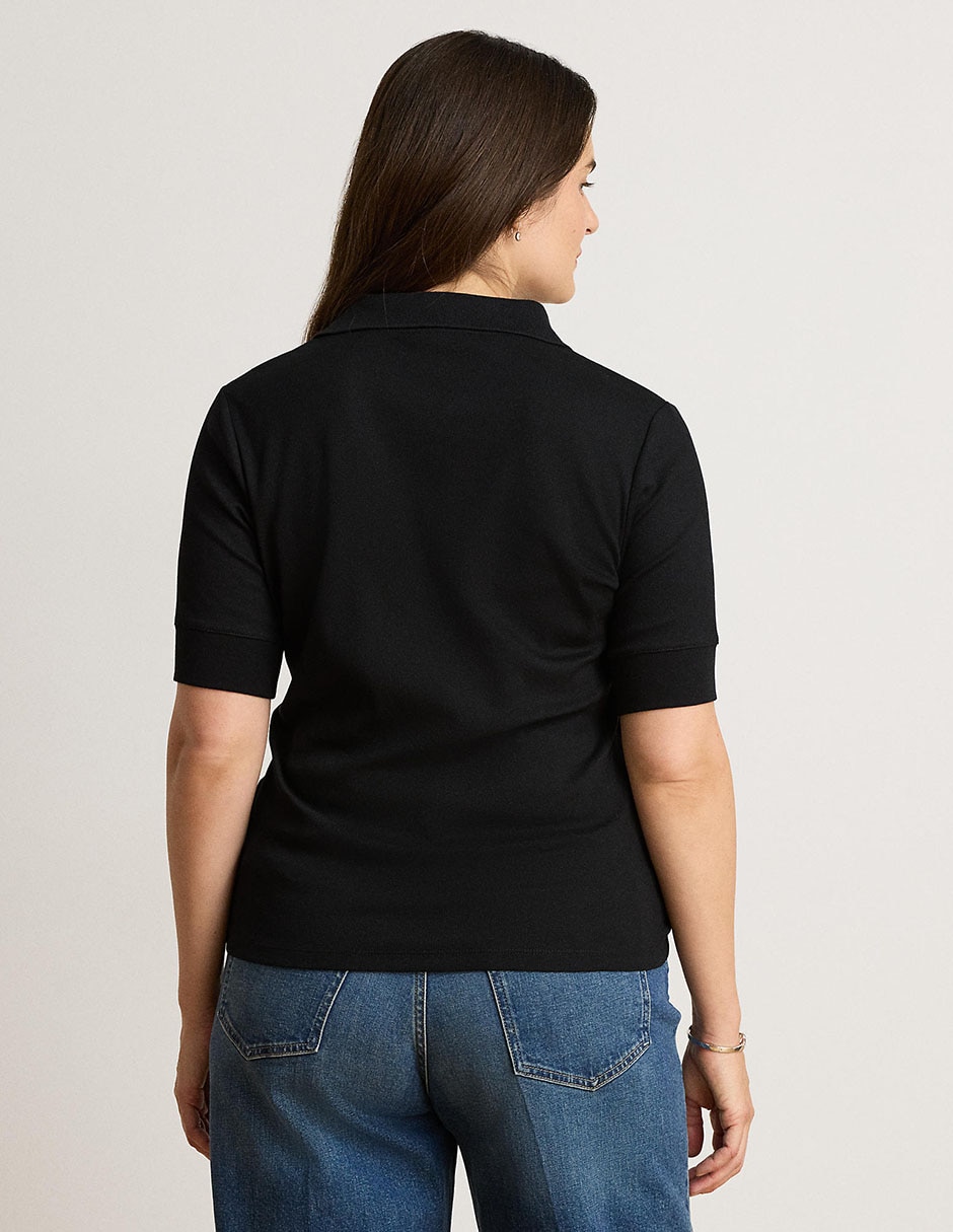 Playera tipo polo para mujer 7