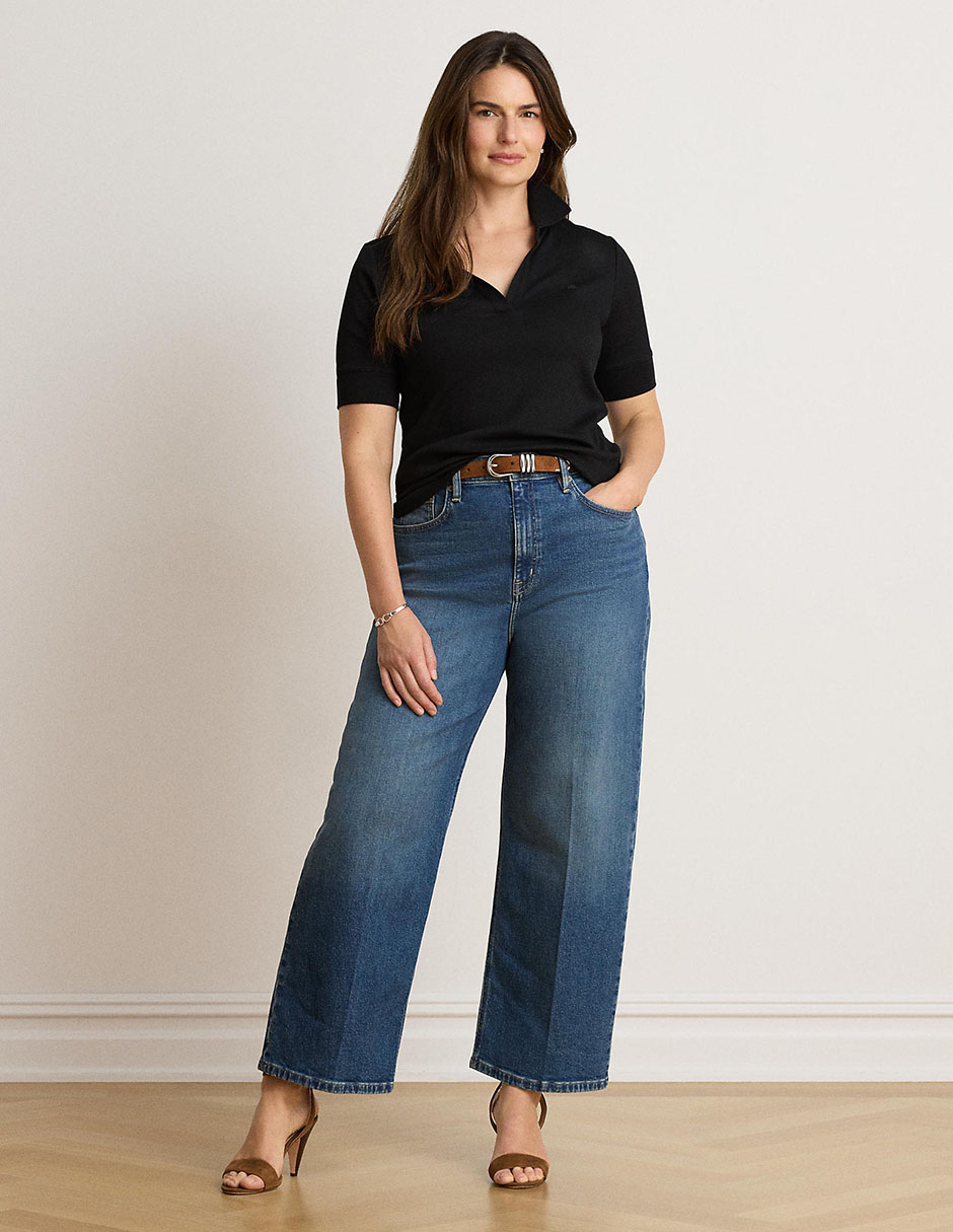 Playera tipo polo para mujer 8