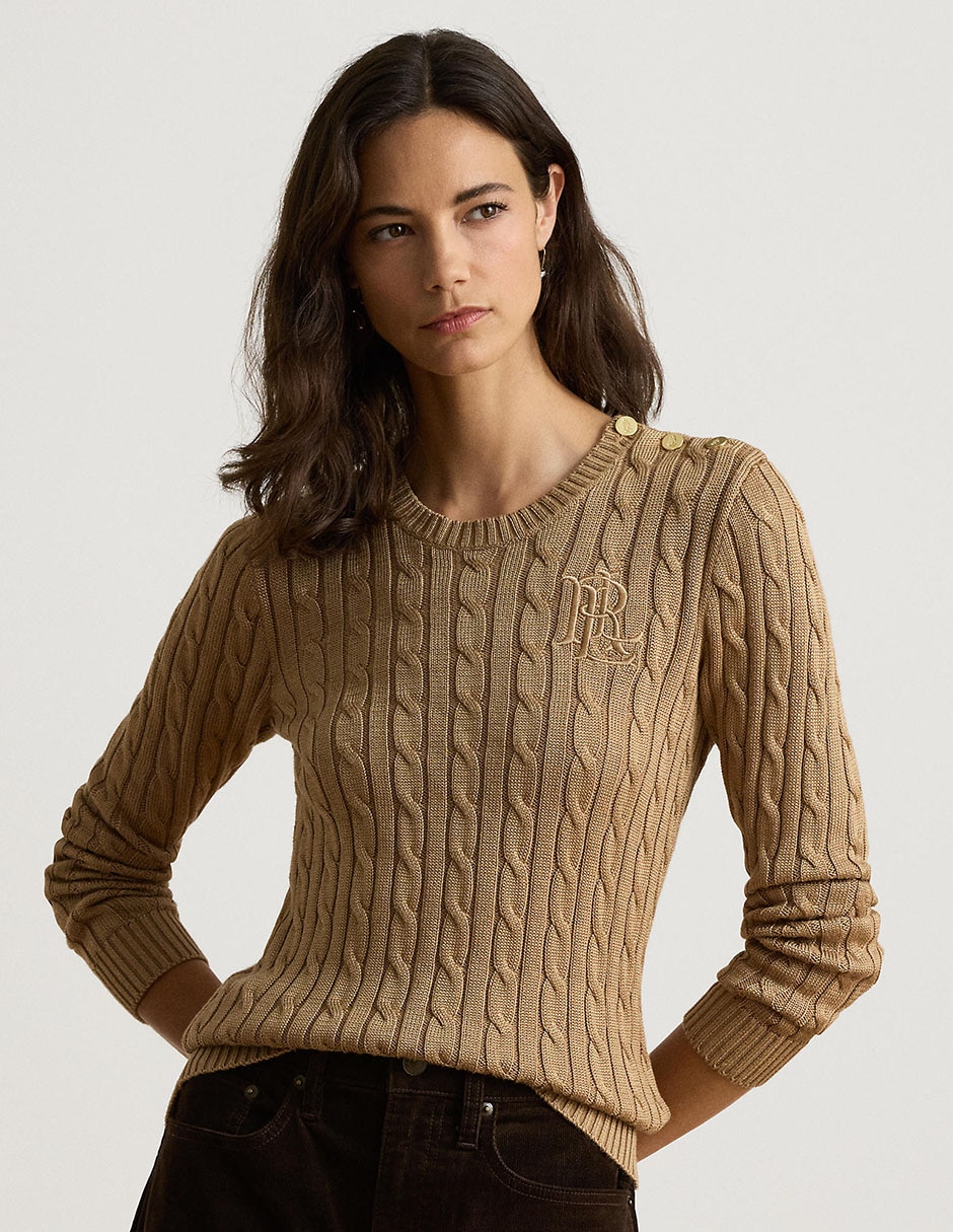 Suéter cuello redondo para mujer Suéter cuello redondo para mujer