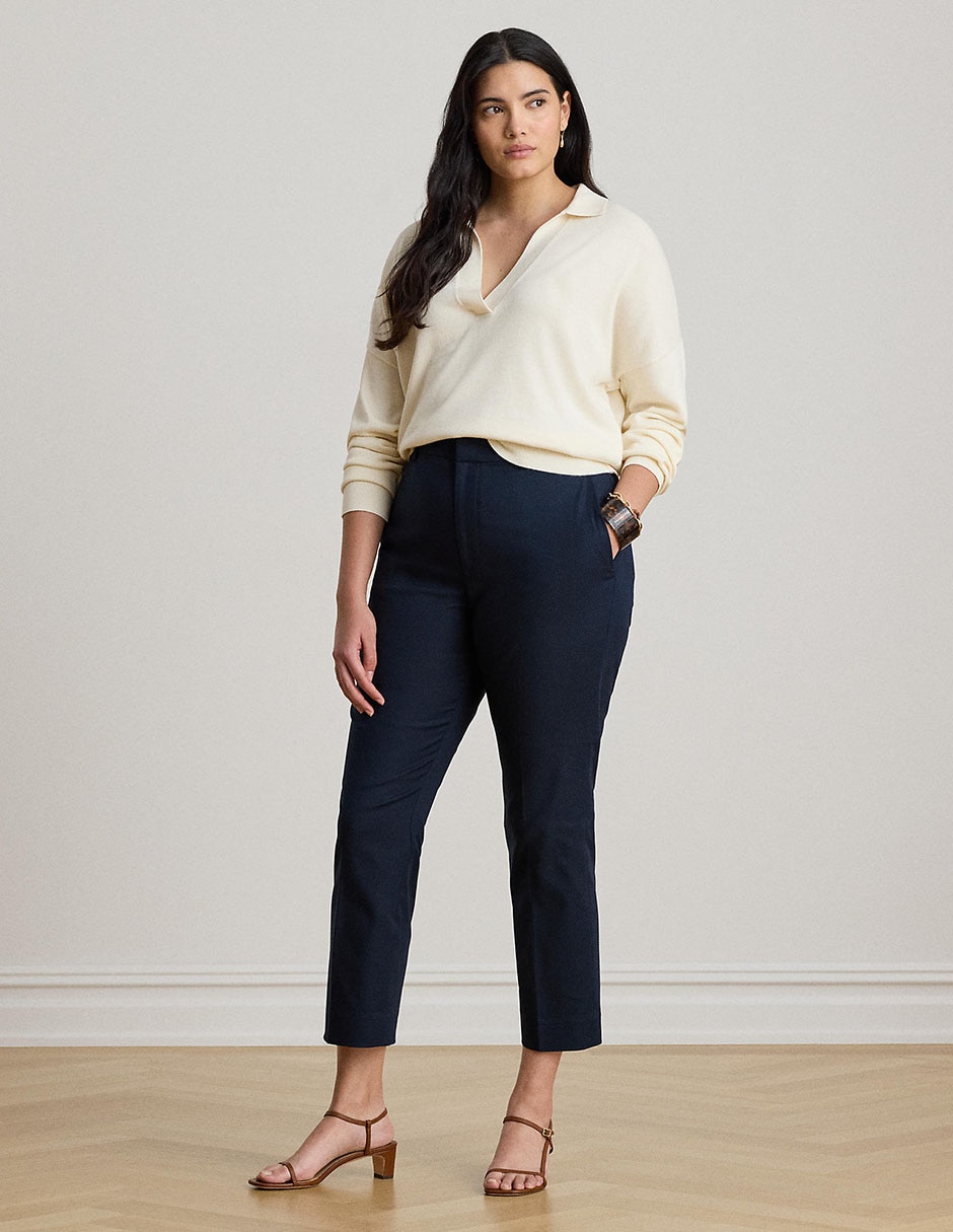 Pantalón de vestir slim para mujer 3