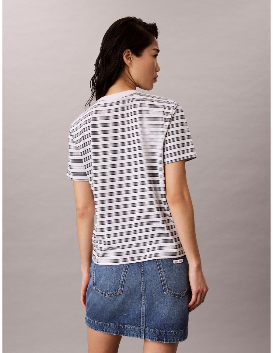 Playera manga corta cuello redondo mujer 2