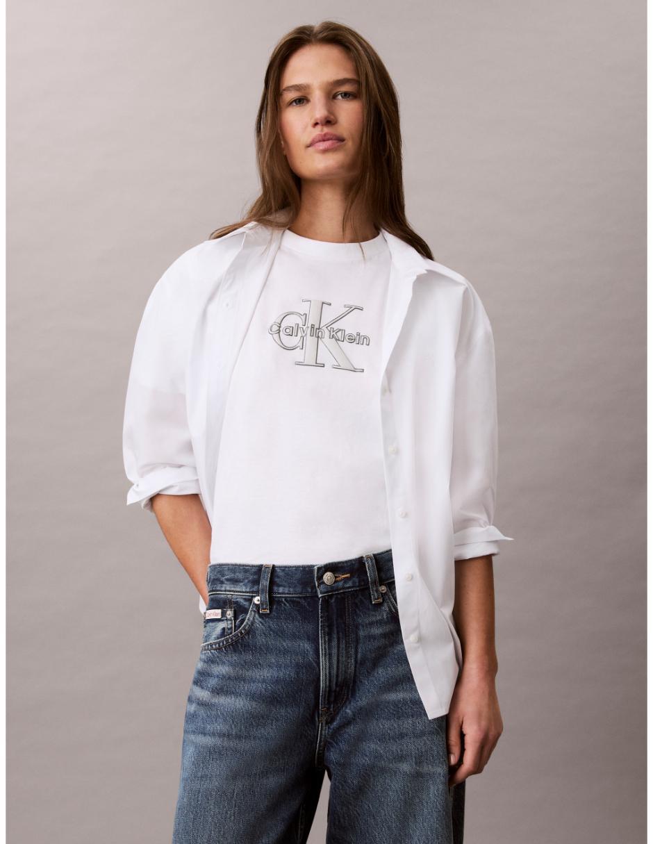 Playera manga corta cuello redondo mujer 2