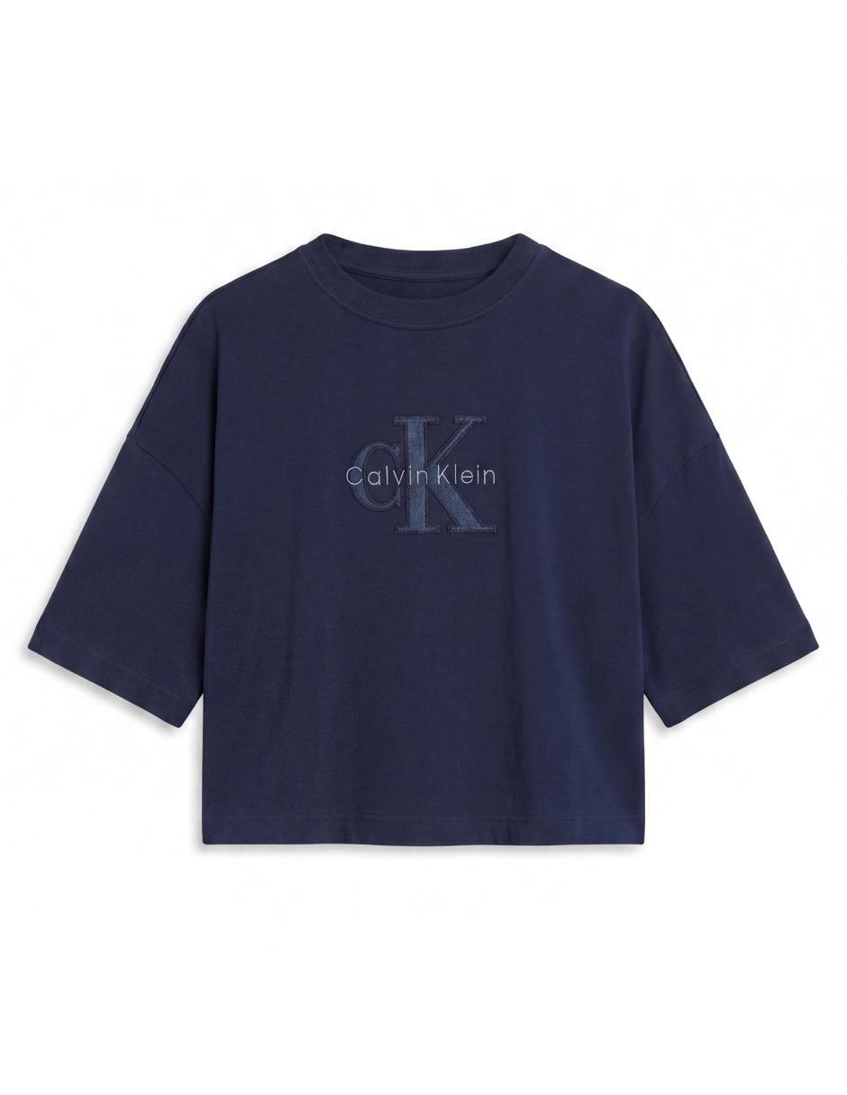 Playera manga corta cuello redondo mujer 4