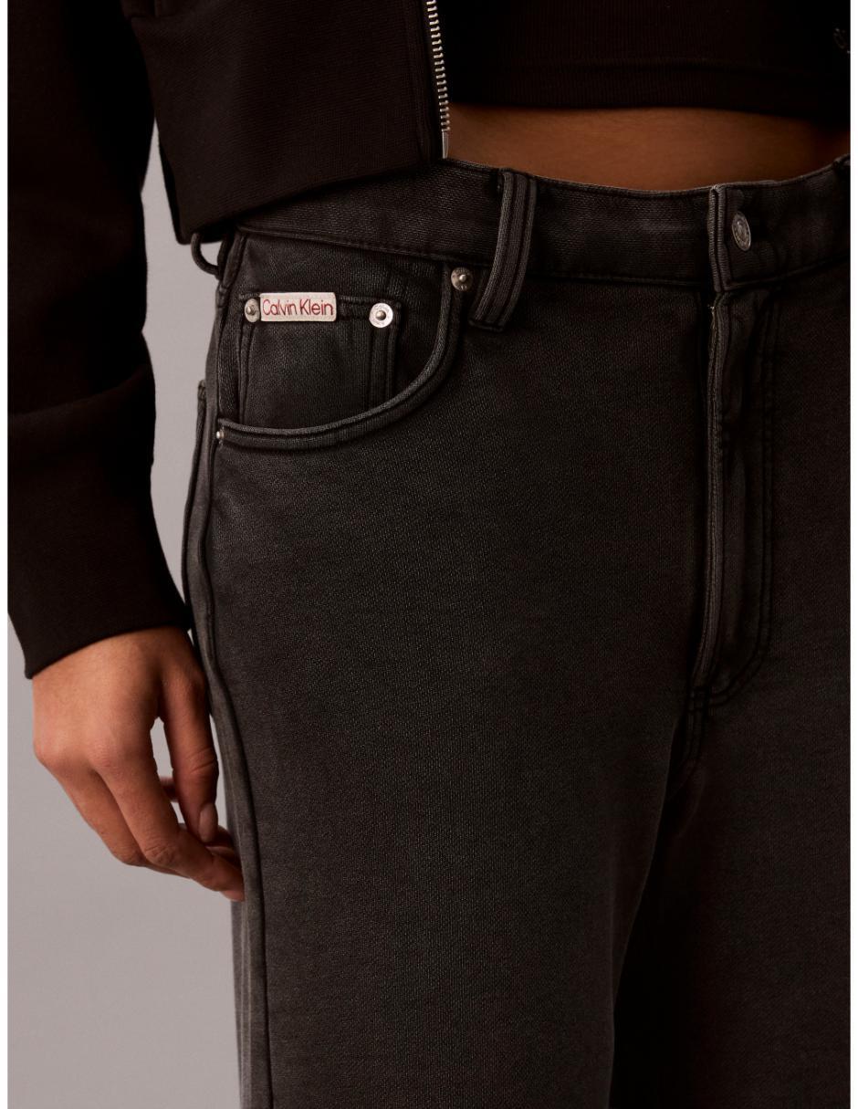 Pants acampanado con elástico para mujer 3
