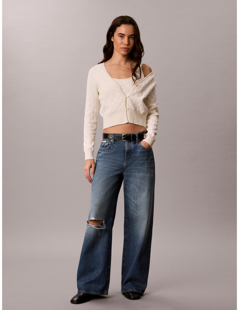 Suéter cuello V para mujer 2