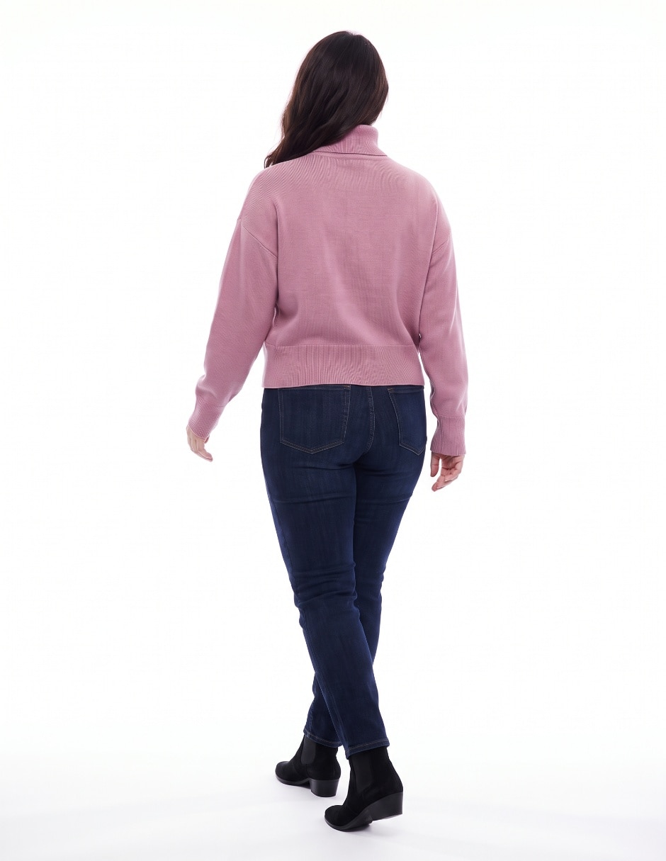 Suéter cuello alto para mujer 2