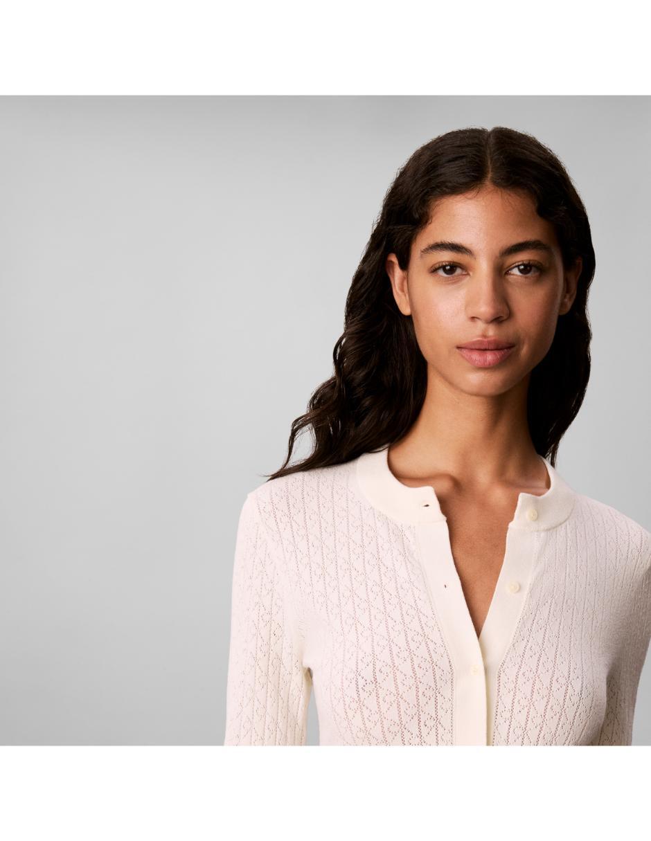 Suéter cuello v para mujer 5