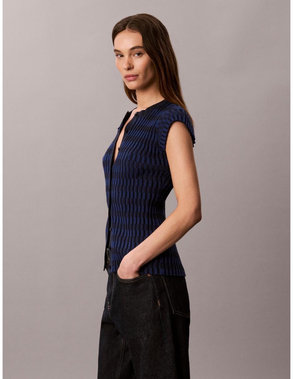 Suéter cuello redondo para mujer 4