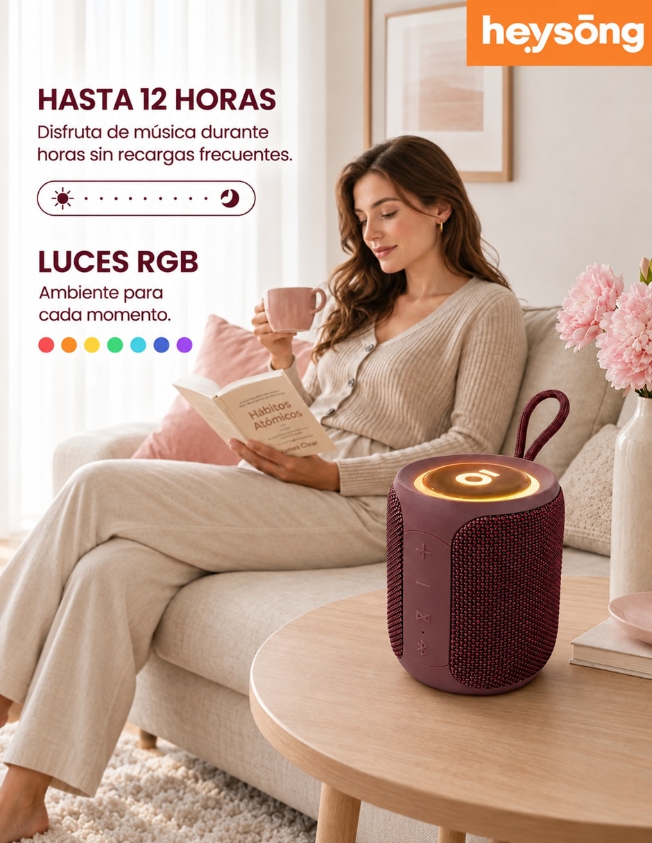 Bocina portátil bluetooth 9
