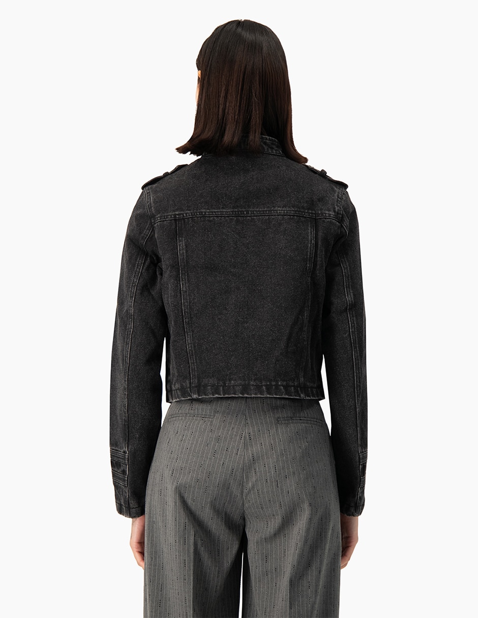 Chamarra casual de algodón para mujer 6