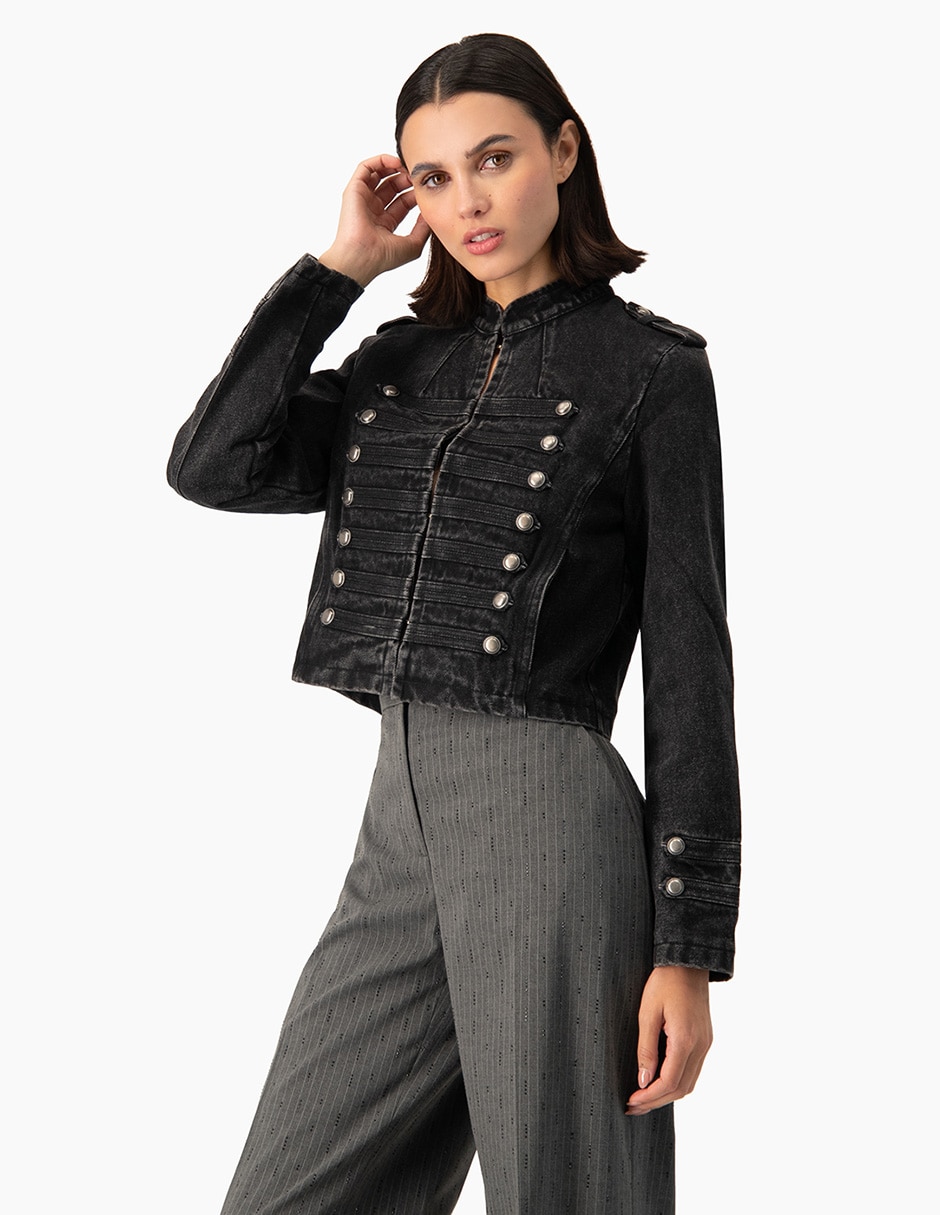 Chamarra casual de algodón para mujer 5