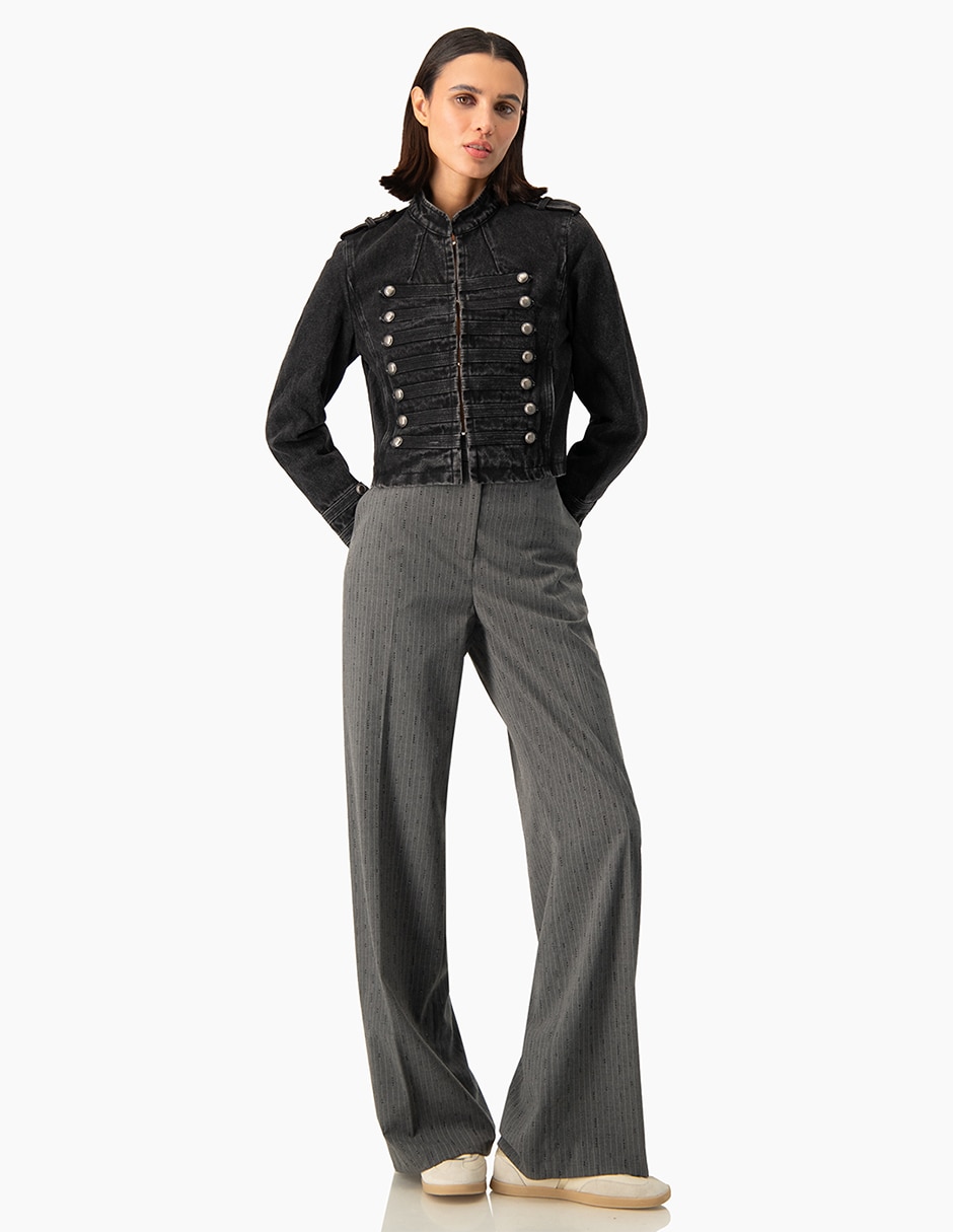 Chamarra casual de algodón para mujer 4