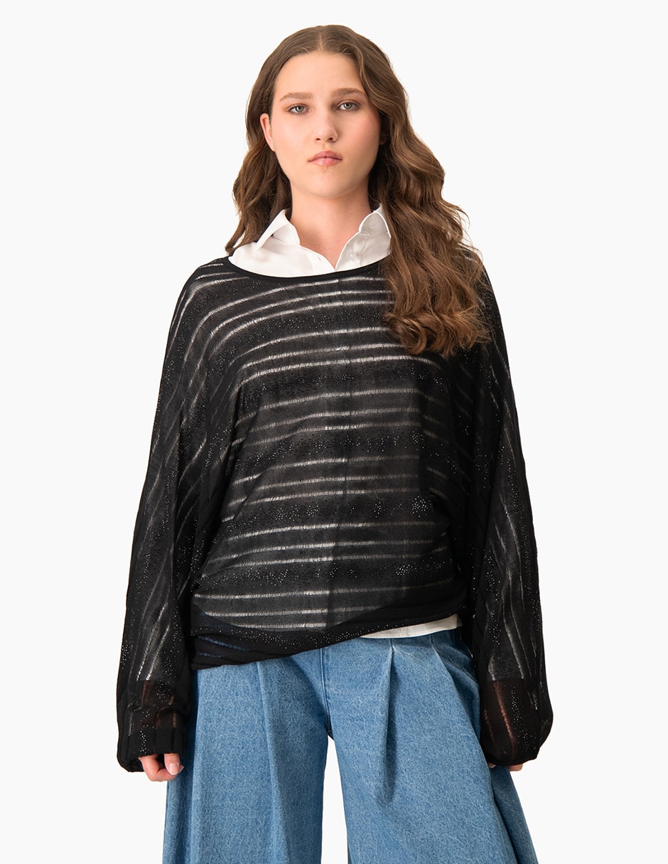 Suéter cuello redondo para mujer Suéter cuello redondo para mujer