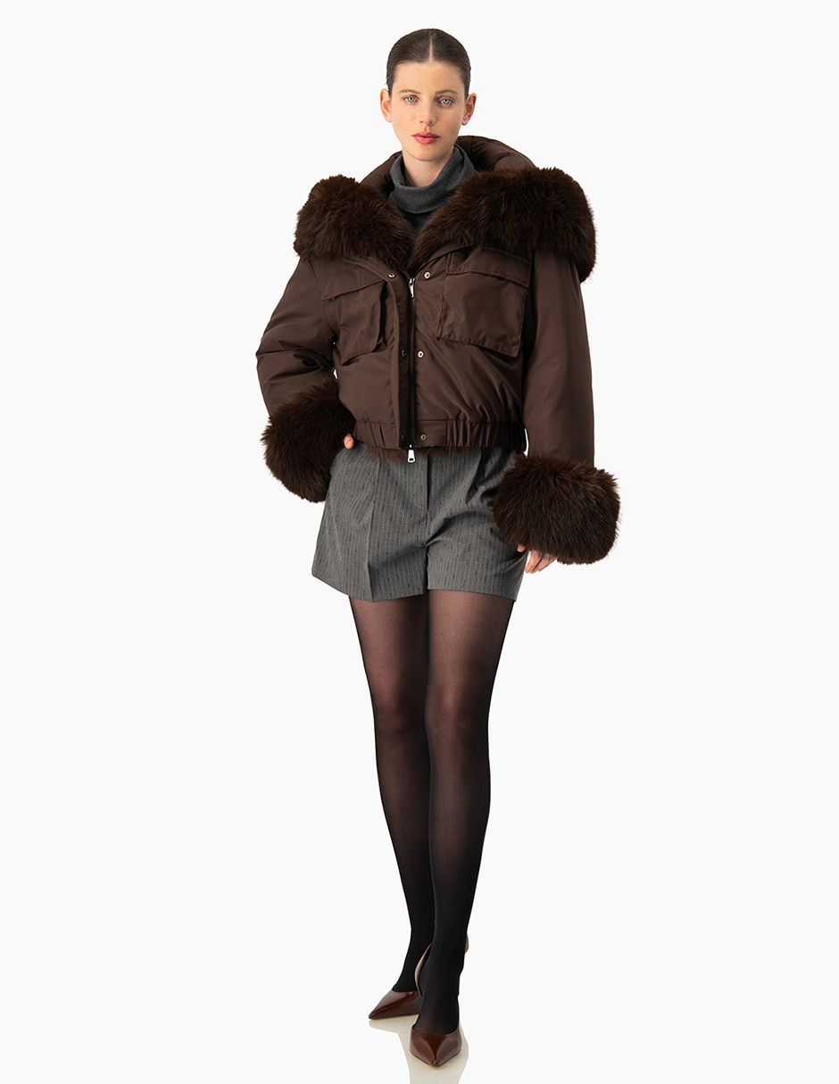 Chamarra casual para mujer 4
