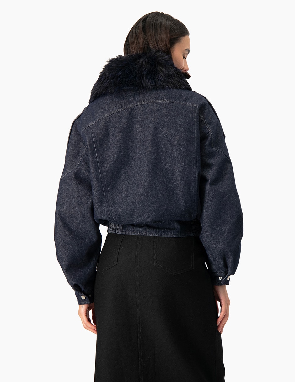 Chamarra casual de algodón para mujer 6