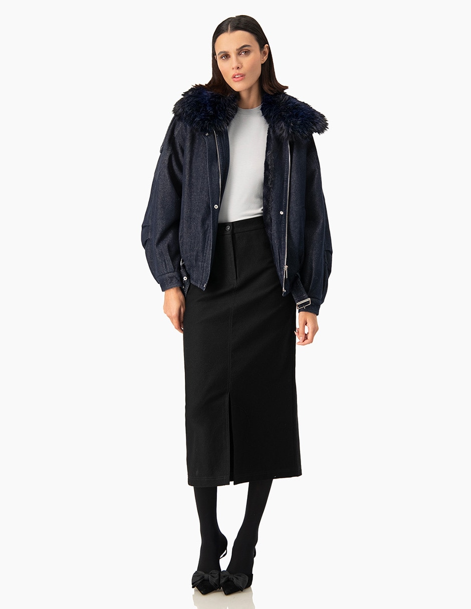 Chamarra casual de algodón para mujer 4