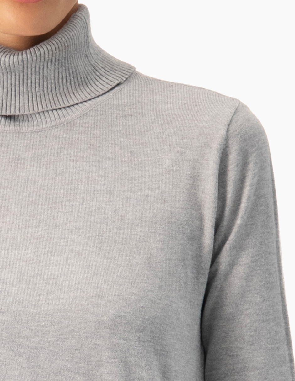 Suéter cuello alto para mujer 2