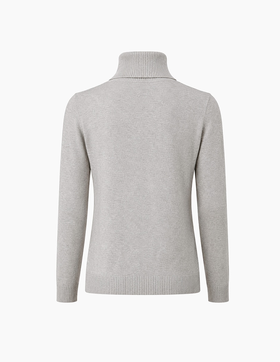Suéter cuello alto para mujer 3