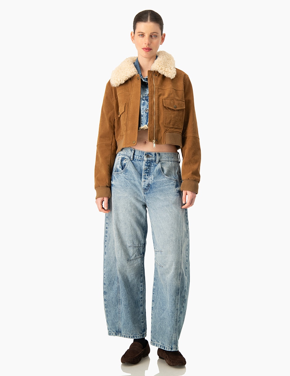 Chamarra casual para mujer 4