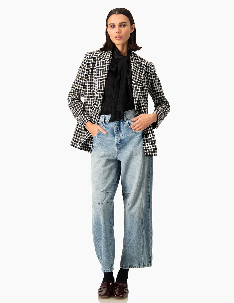 Saco sastreado casual para mujer 2