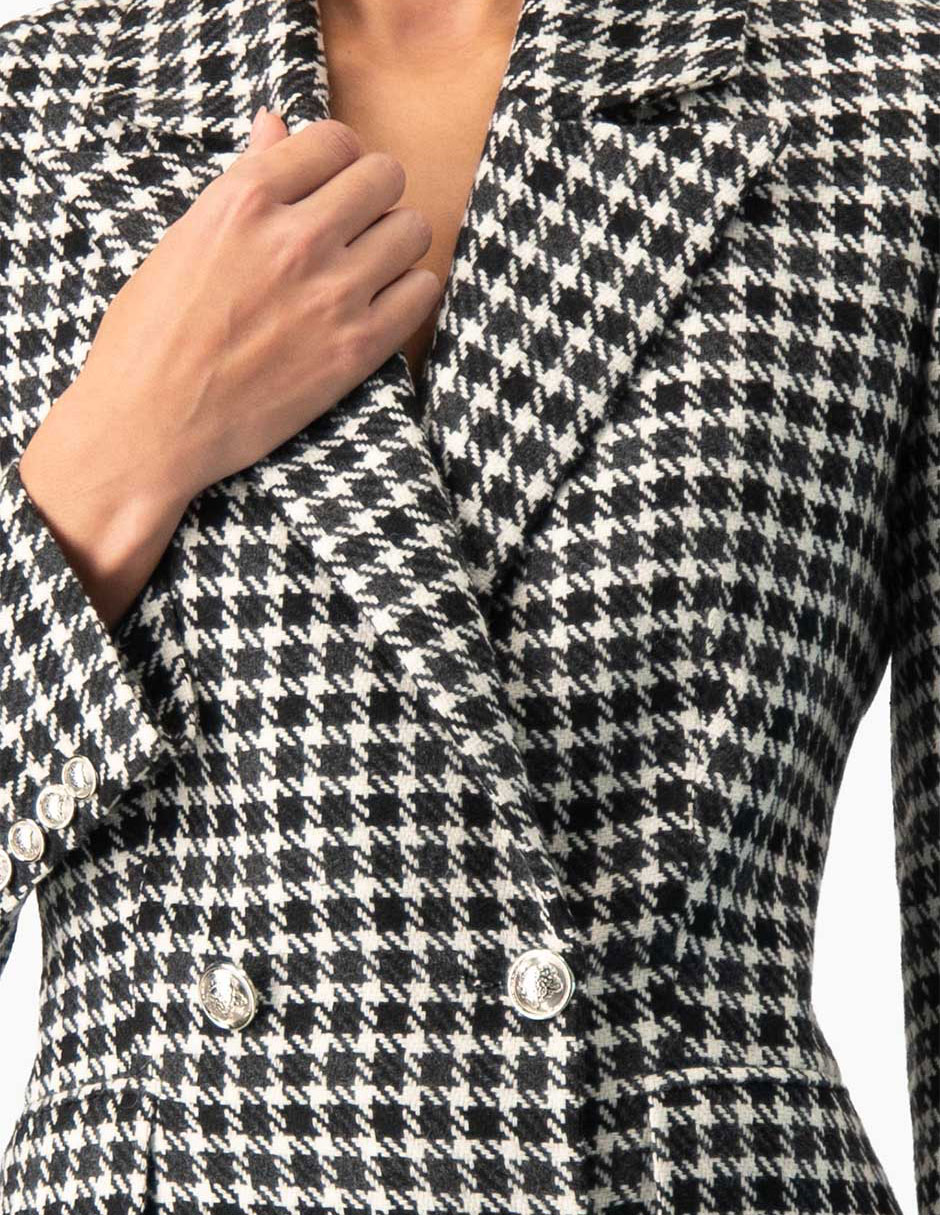 Saco sastreado casual para mujer 8