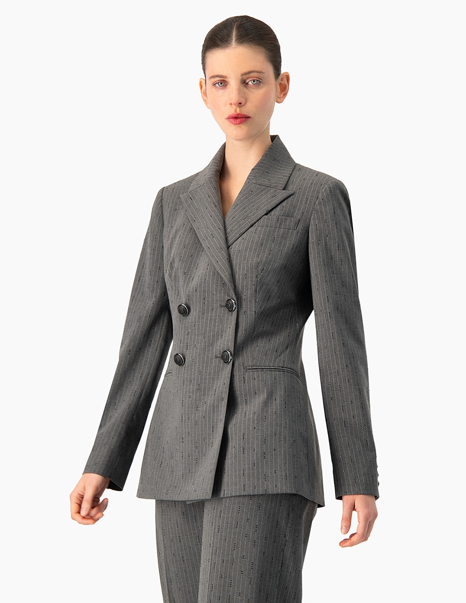Saco sastreado casual para mujer 5