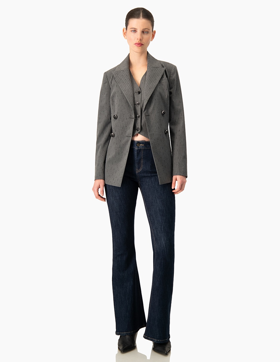 Saco sastreado casual para mujer 2