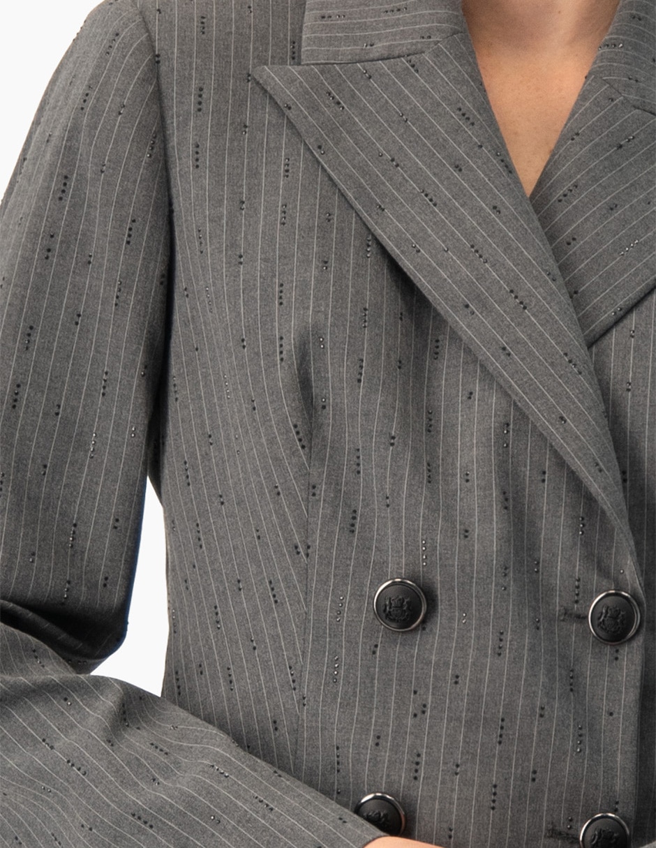 Saco sastreado casual para mujer 8