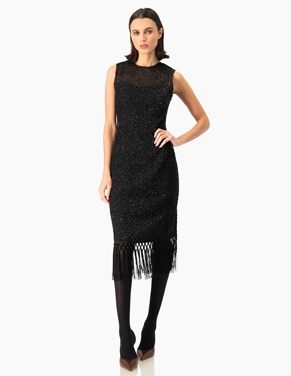 Vestido midi casual para mujer Vestido midi casual para mujer