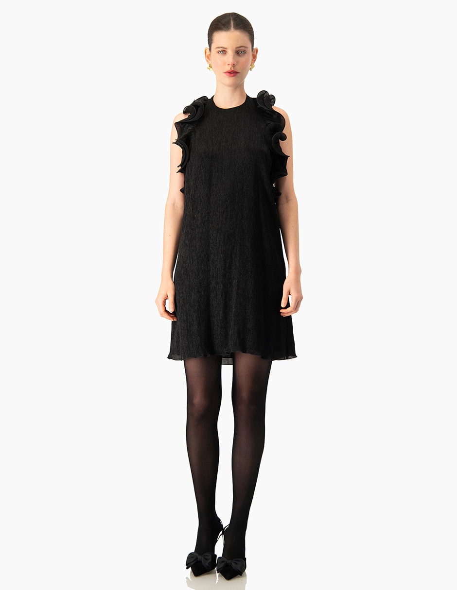 Vestido corto casual para mujer 4