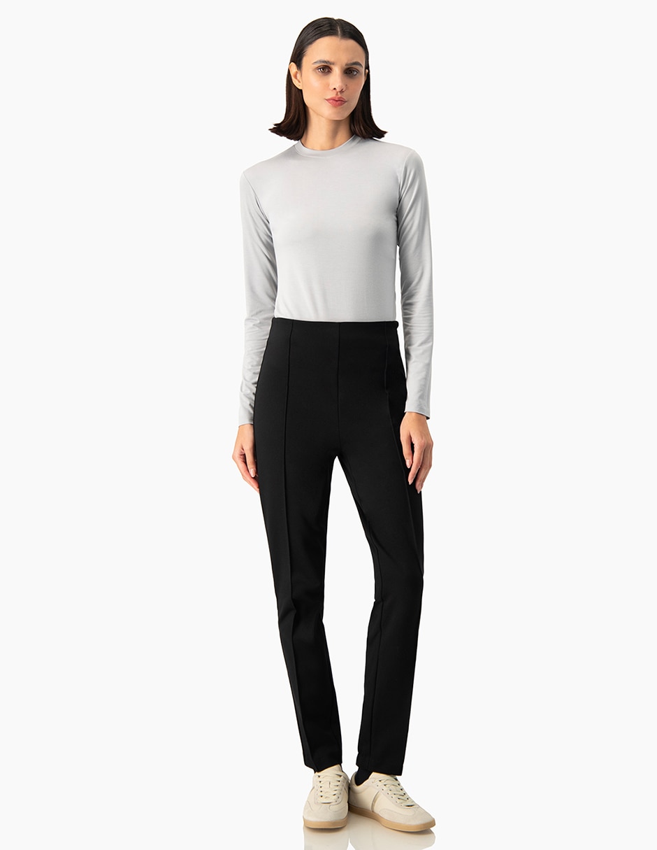 Pantalón regular para mujer 4